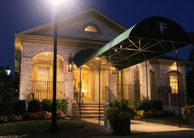 Finegan Funeral Home in Easton PA Front Door