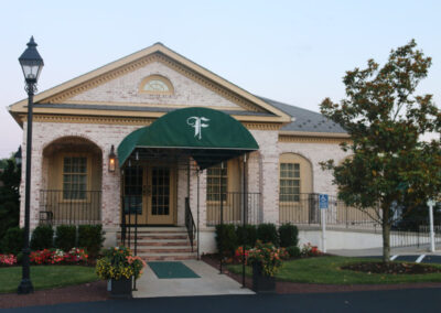 Main Entrance of Finegan Funeral Home